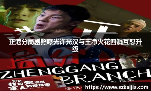正港分局剧照曝光许光汉与王净火花四溅互怼升级